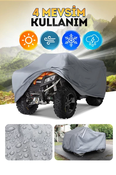 ByLizard Polaris Predator 90 Uyumlu Su Geçirmez Atv Brandası