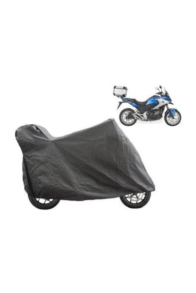 ByLizard Bajaj Pulsar Ns 200 Topcase, Arka Çanta Uyumlu  Motosiklet Branda, Motor Örtüsü , Çadır