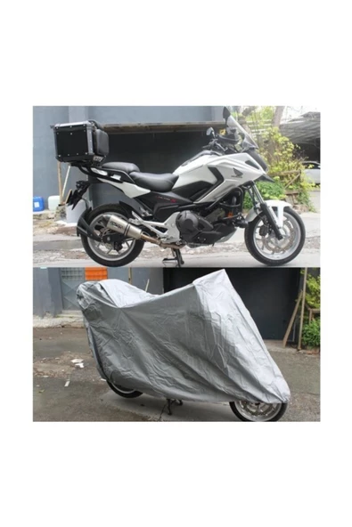 ByLizard Honda Cbf 600 Topcase, Arka Çanta Uyumlu  Motosiklet Branda, Motor Örtüsü , Çadır