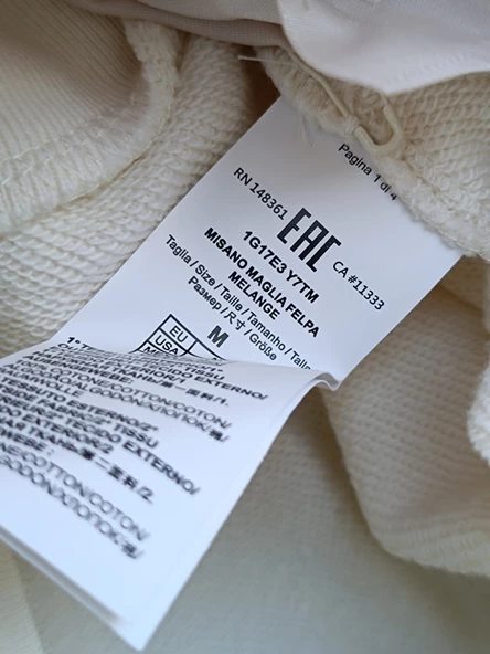 Pinko Misano Rahat Kesim Sweatshirt 1G17E3 Y7TM - 7