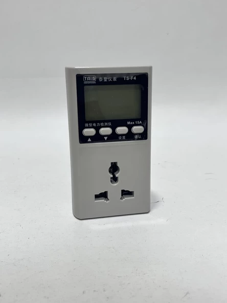 Tais TS-F4 Ölçüm Cihazı - Enerjimetre Watt Güç Ölçer - Ampermetre Voltmetre - 5