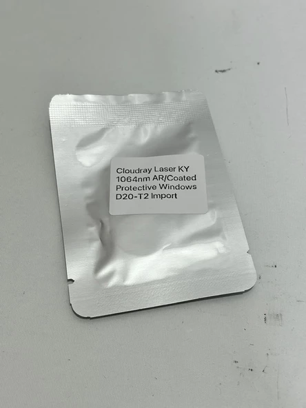Cloudray Laser D20 Fiber Lazer Koruyucu Lens Camı 1064nm 20x2mm - 5