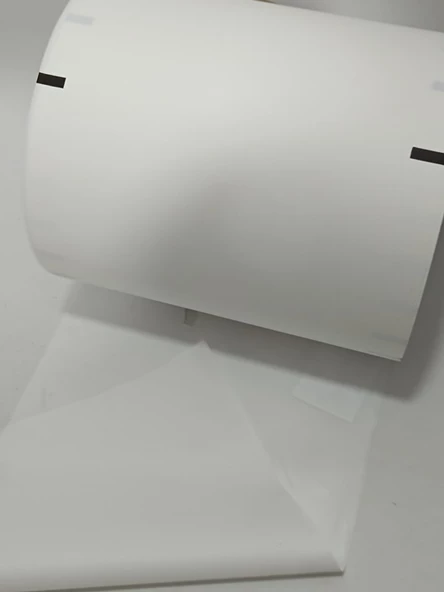 Polipropilen Pvc Gıda Ambalajlama Filmi Rulosu Beyaz 250mm 7 kg - 6