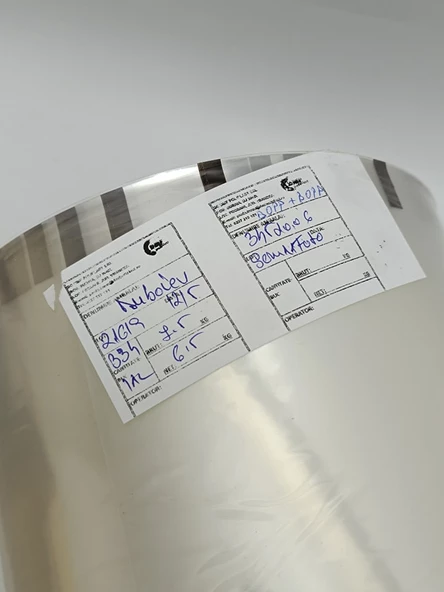 Polipropilen Pvc Gıda Ambalajlama Filmi Rulosu Şeffaf 345mm 7,3kg - 4