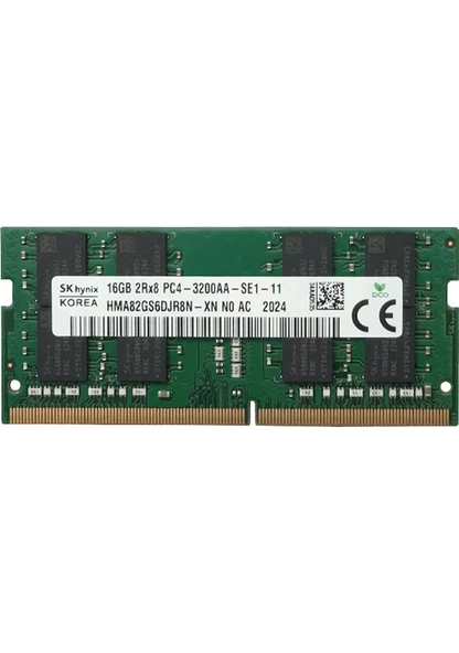 SK Hynix HMA82GS6DJR8N-XN 16 GB DDR4 3200 MHz CL22 Notebook Ram