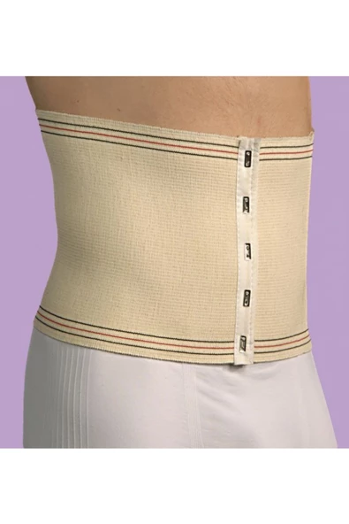 Unisex Kancalı Dar Korse 4 Kancalı