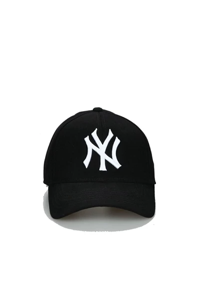 Kostan Aksesuar Unisex Siyah Ny New York Şapka - 2