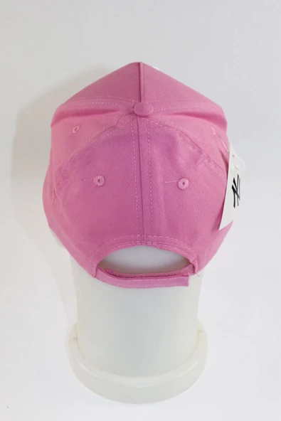 Pembe Ny New York Nakışlı Şapka - 3