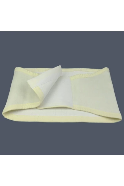 Saf Yün Ortopedik Bel Destekli Cırtlı Korse %100 Angora - 2