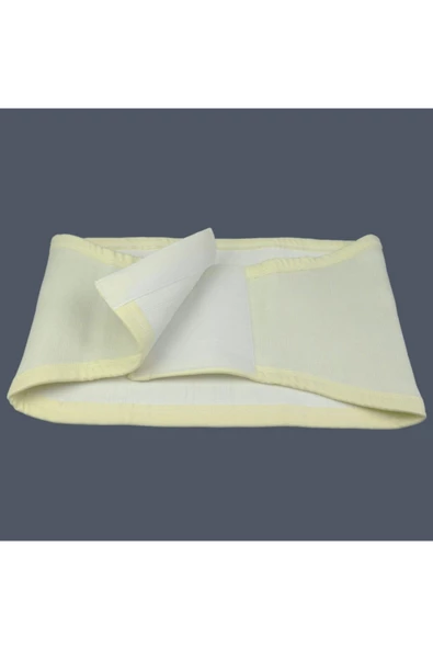 Saf Yün Ortopedik Bel Destekli Cırtlı Korse %100 Angora - 2