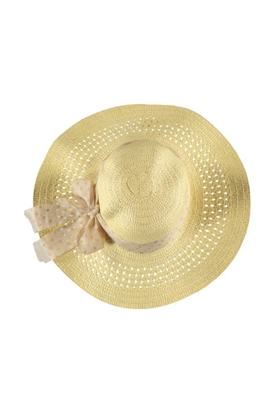 Geniş Kenarlı  hasır Şapka