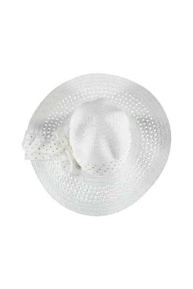 Geniş Kenarlı  hasır Şapka - 2