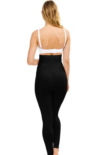 Kadın Siyah Hamile Tayt - 3