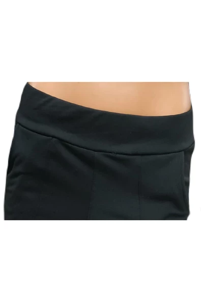 Kadın Yüksek Bel Toparlayıcı Cepli Likralı Esnek Spor Tayt - Resim 2