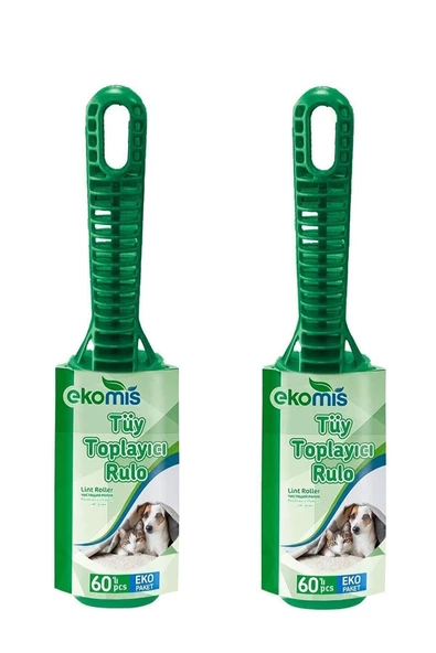 Ekomis Tüy Toplayıcı Rulo 60 Yapraklı X 2 Adet 1312950-2