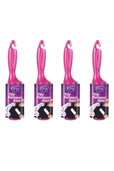 Parex Premium Tüy Toplayıcı Rulo 56 Yapraklı X 4 Adet