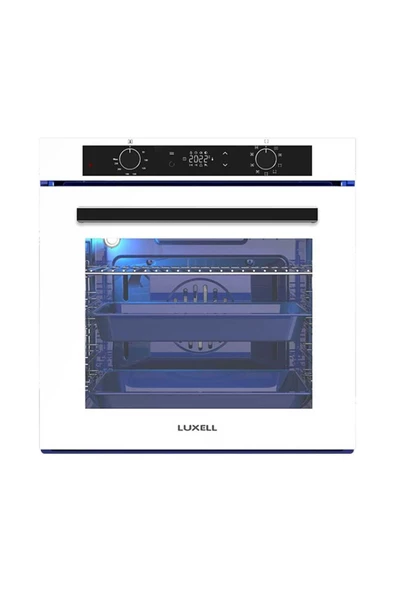 Luxell Da6-835 -oc88 - A68-sgf3 Davlumbaz Ankastre Ocak Fırın Seti 3 Lü Ankastre Set Platınum Beyaz - 2