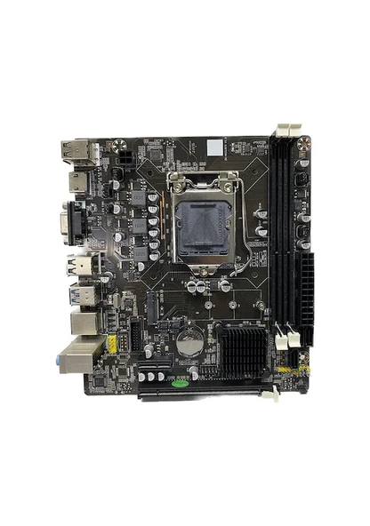 Turbox B75(H61) Sata Ddr3 1600MHz Usb 3.0 Vga Hdmi Ses Lan 1155P - 2
