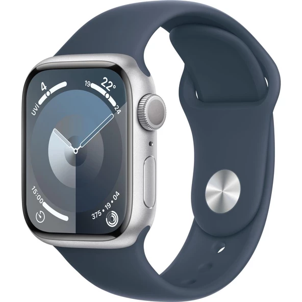 Apple Watch Seri 9 Gps 41MM Gümüş- M/L (KUTU HASARLI-OUTLET)