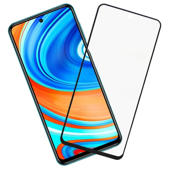Xiaomi Redmi Note 9 Pro - 9 Pro Max - 9S 5D Seramik Tam Kaplayan Ekran Koruyucu Cam - 6
