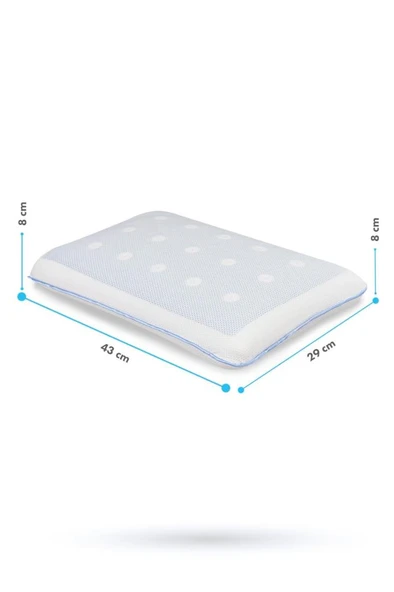 Viscofoam Terletmeyen Hava Kanallı Ortopedik Bebek Yastığı Jelli Hava Kanallı Visco Bebek Yastığı - 5
