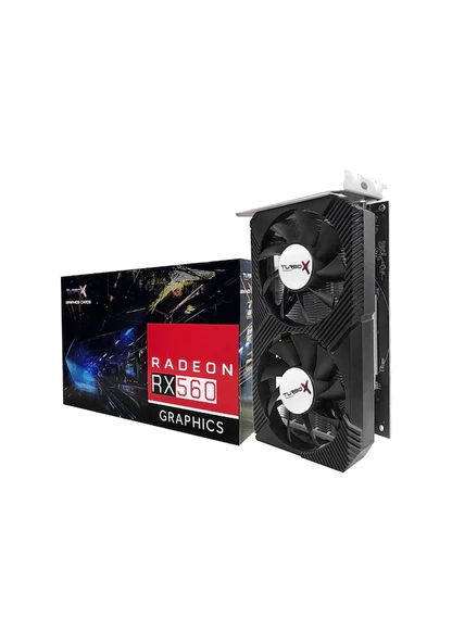 Turbox AMD Radeon RX560 4 GB GDDR5 128 Bit Ekran Kartı