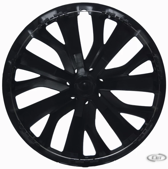 Jant Kapağı Kırılmaz 15" Parlak Siyah Rifter Yeni Model (1 ADET) - 3