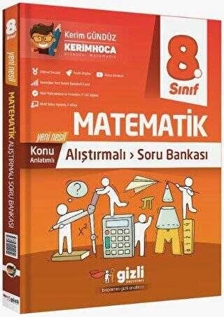 Gizli Yayınları 8. Sınıf LGS Matematik Konu Anlatımlı Alıştırmalı Soru Bankası - Resim 2