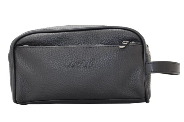 Adm Tıraş Takımı Çantası, Suni Deri Tıraş Seyahat Çantası - 3