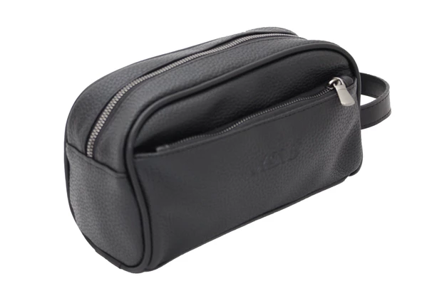 Adm Tıraş Takımı Çantası, Suni Deri Tıraş Seyahat Çantası - 4