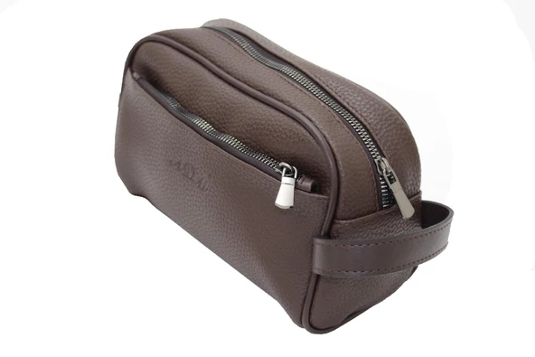 Adm Tıraş Takımı Çantası, Suni Deri Tıraş Seyahat Çantası - 8