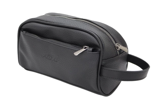 Adm Tıraş Takımı Çantası, Suni Deri Tıraş Seyahat Çantası - 2