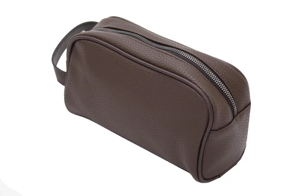Adm Tıraş Takımı Çantası, Suni Deri Tıraş Seyahat Çantası - 9