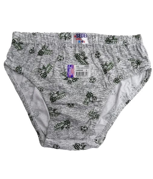Sedef Yıldız Erkek Çocuk Desenli Külot Slip Pamuklu - Resim 2