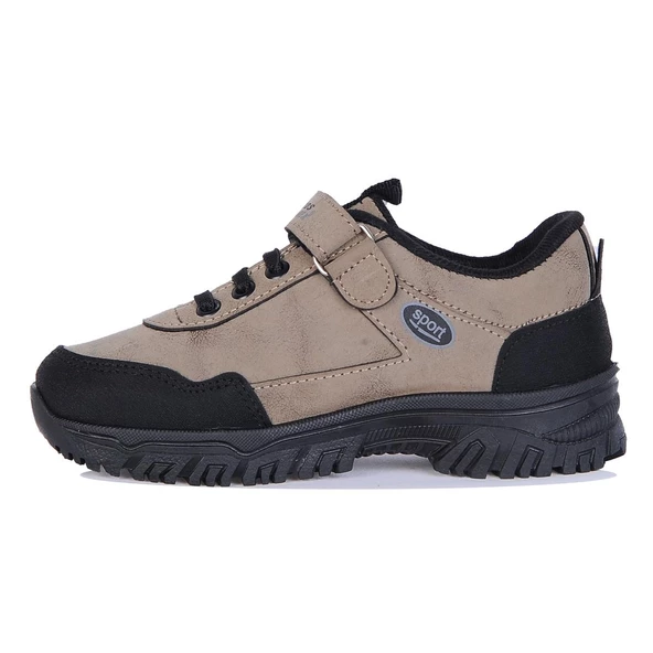 Skuaıter Blm-5090 Vizon Cırtlı Erkek Çocuk Kışlık Spor Ayakkabı - Resim 3