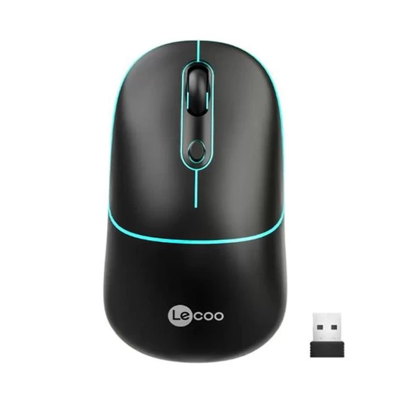 Lenovo Lecoo Usb Optik Kablosuz Mouse Siyah Ws210-S