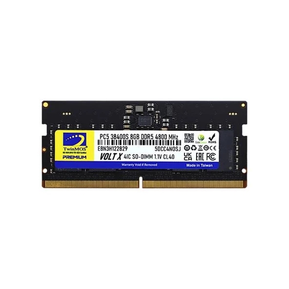 8 Gb Ddr5 4800Mhz Twınmos Nb Tmd58Gb4800S40 ürün görseli 1
