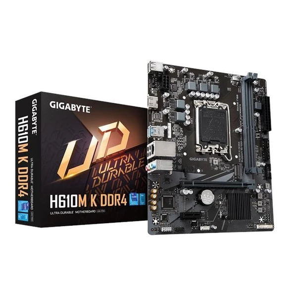 Gigabyte H610M K D4 1700P Hdmi Usb3.2 Anakart