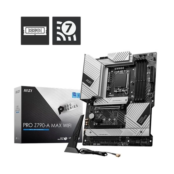 Msı Pro Z790-A Max Wifi D5 1700P Hdmi Dp Usb-C Pro Z790-A Max Wıfı