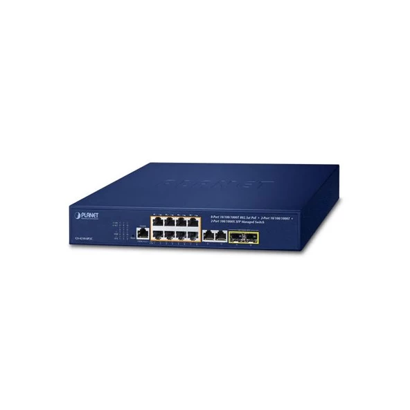 Planet PL-GS-4210-8P2C Yönetilebilir Gigabit Switch (Managed Gigabit Switch)