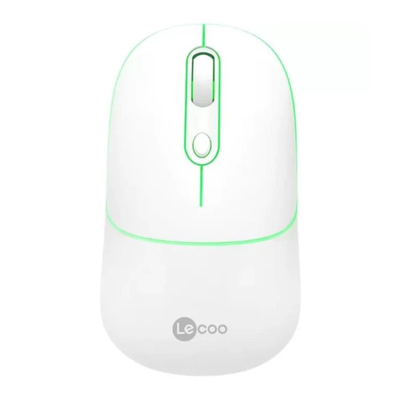 Lenovo Lecoo Usb Optik Kablosuz Mouse Beyaz Ws210-B