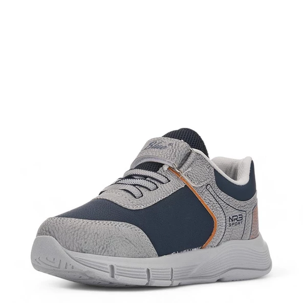 Albishoes Unisex Erkek Çocuk Kışlık Mevsimlik Cırt Cırtlı Hafif Rahat Taban Sneaker Spor Ayakkabı - 2