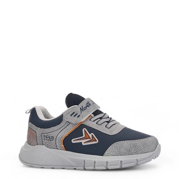 Albishoes Unisex Erkek Çocuk Kışlık Mevsimlik Cırt Cırtlı Hafif Rahat Taban Sneaker Spor Ayakkabı
