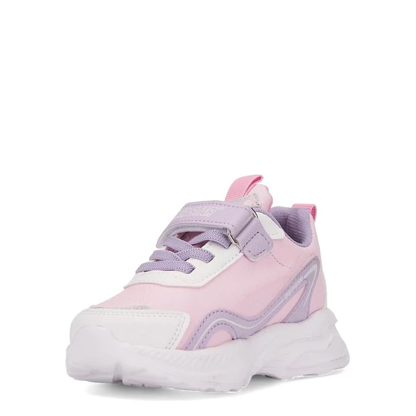 Albishoes Kız Çocuk Mevsimlik Kışlık Hafif Rahat Taban Cırtlı Sneaker Çocuk Spor Ayakkabı (26-35) - 4