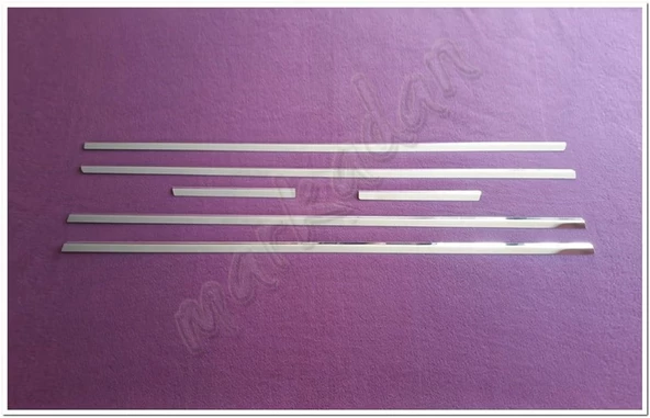 WOC Chrome Citroen C5 Krom Cam Çıtası 2001-2007 6 Parça Paslanmaz Çelik ürün görseli