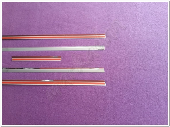 WOC Chrome Citroen C5 Krom Cam Çıtası 2001-2007 6 Parça Paslanmaz Çelik - Resim 4