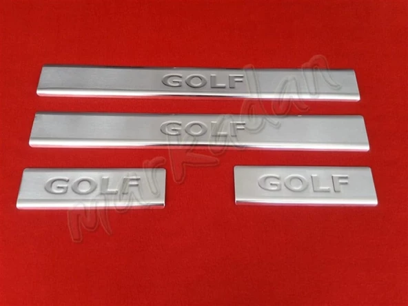 Markadan VW Golf 7 Krom Kapı Eşiği 2012-2020 4 Parça Paslanmaz Çelik ürün görseli