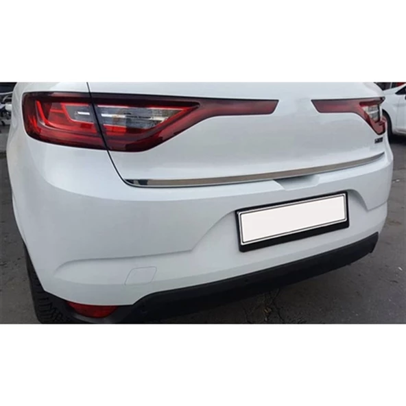 WOC Chrome Renault Megane 4 HB Krom Bagaj Alt Çıta 2016 Sonrası Paslanmaz Çelik ürün görseli