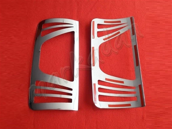 Markadan Ford Connect Krom Stop Çerçevesi 2009-2014 2 Parça Paslanmaz Çelik - Resim 2