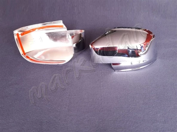 Markadan VW Caddy Krom Ayna Kapağı 2015-2020 2 Parça Abs Krom - Resim 2